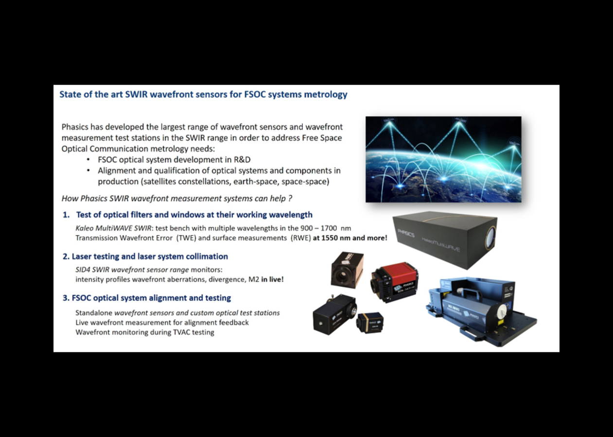 Phasics presentation during EPIC Online Technology Meeting on Free