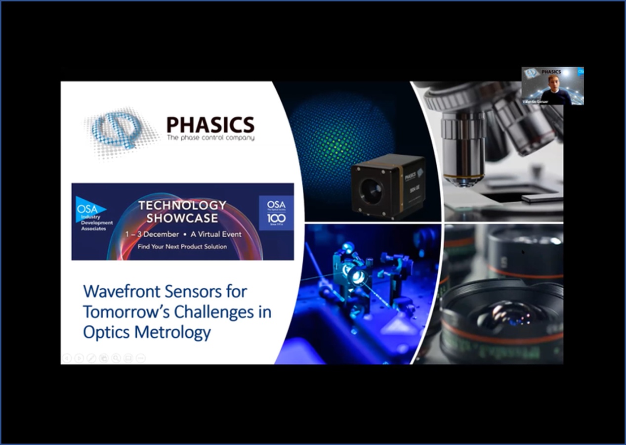 Replay - QWLSI Wavefront Sensors for Tomorrow’s Challenges in Optics Metrology
