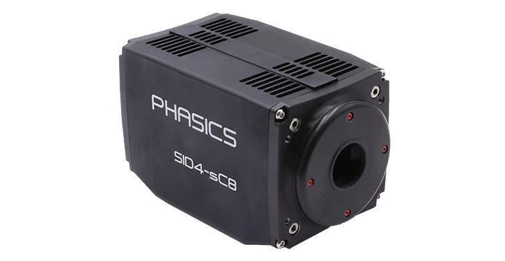 Phasics SID4-sC8 wavefront sensor and quantitative phase imaging camera